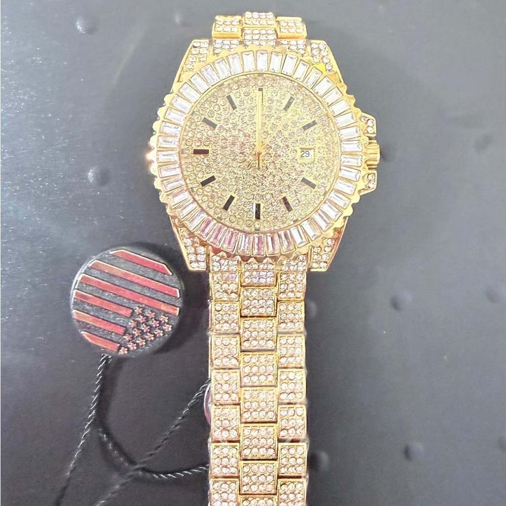Gold Luxury Men's Watch